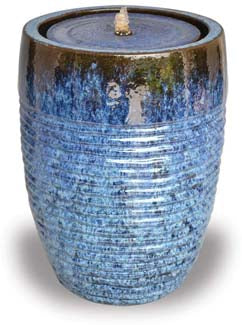 VP296 Fountain Rippled w/LED-One Size