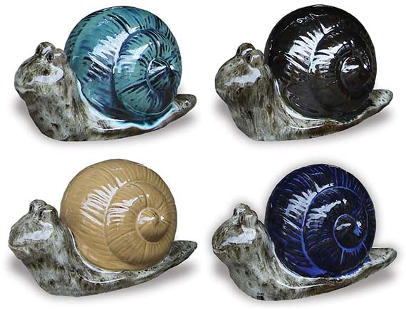 VP293 Snail Decor-41/4x4x8"