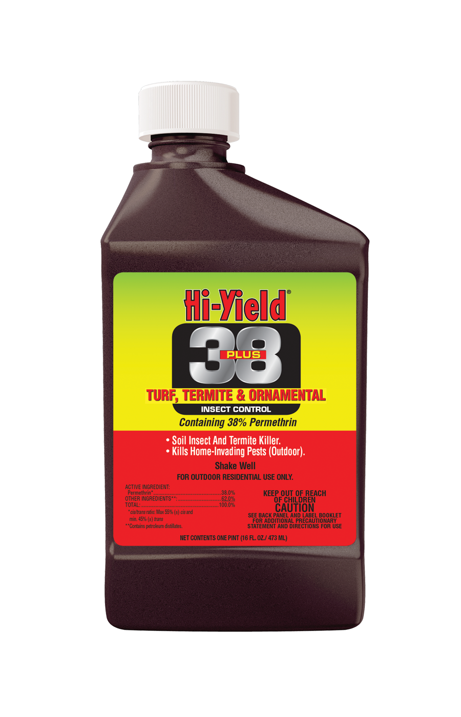 Hi-Yield 38+ Turf Termite Ornamental Insect Ctrl-16 oz