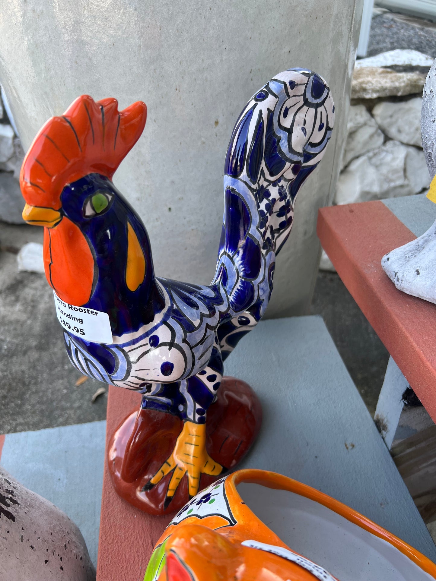 Talavera Rooster Pot