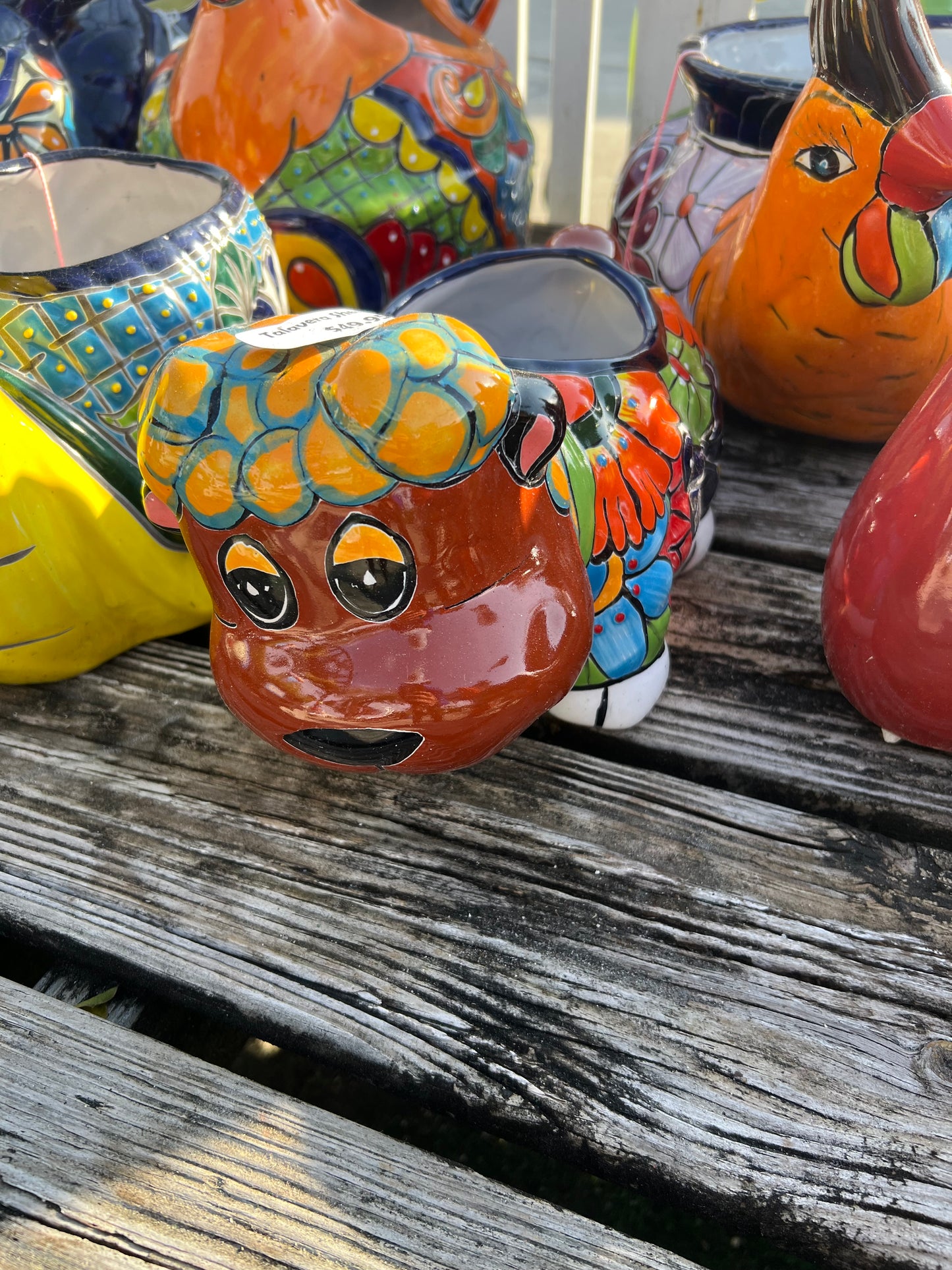 Talavera Animal Pot