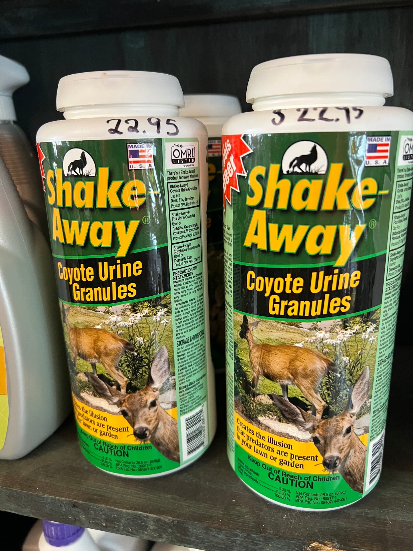 Shake Away Deer Repels-5oz-5 oz