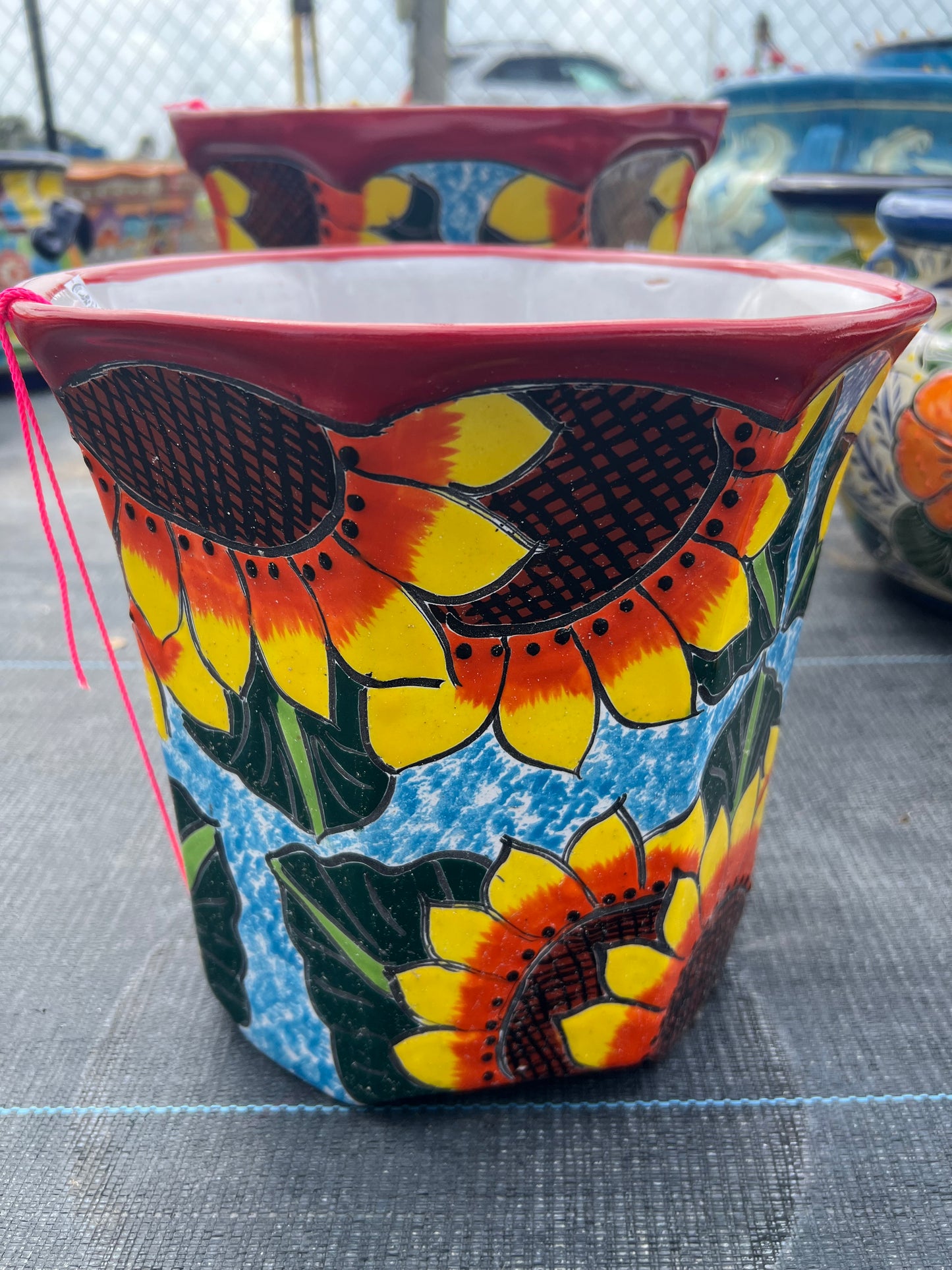 Talavera Octagon Pot
