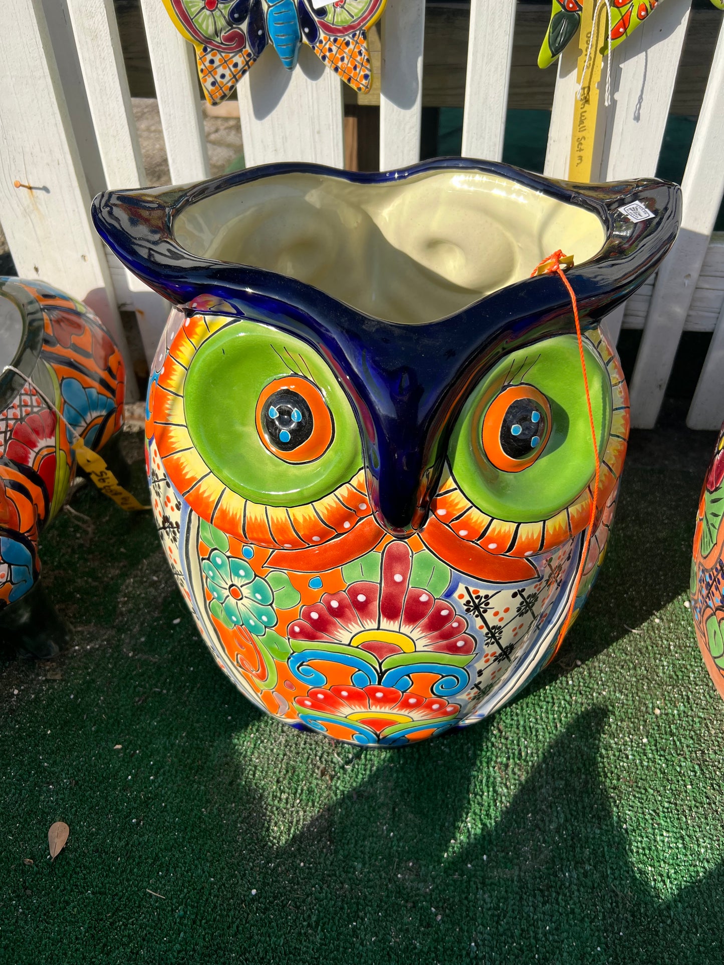 Talavera Owl Planter