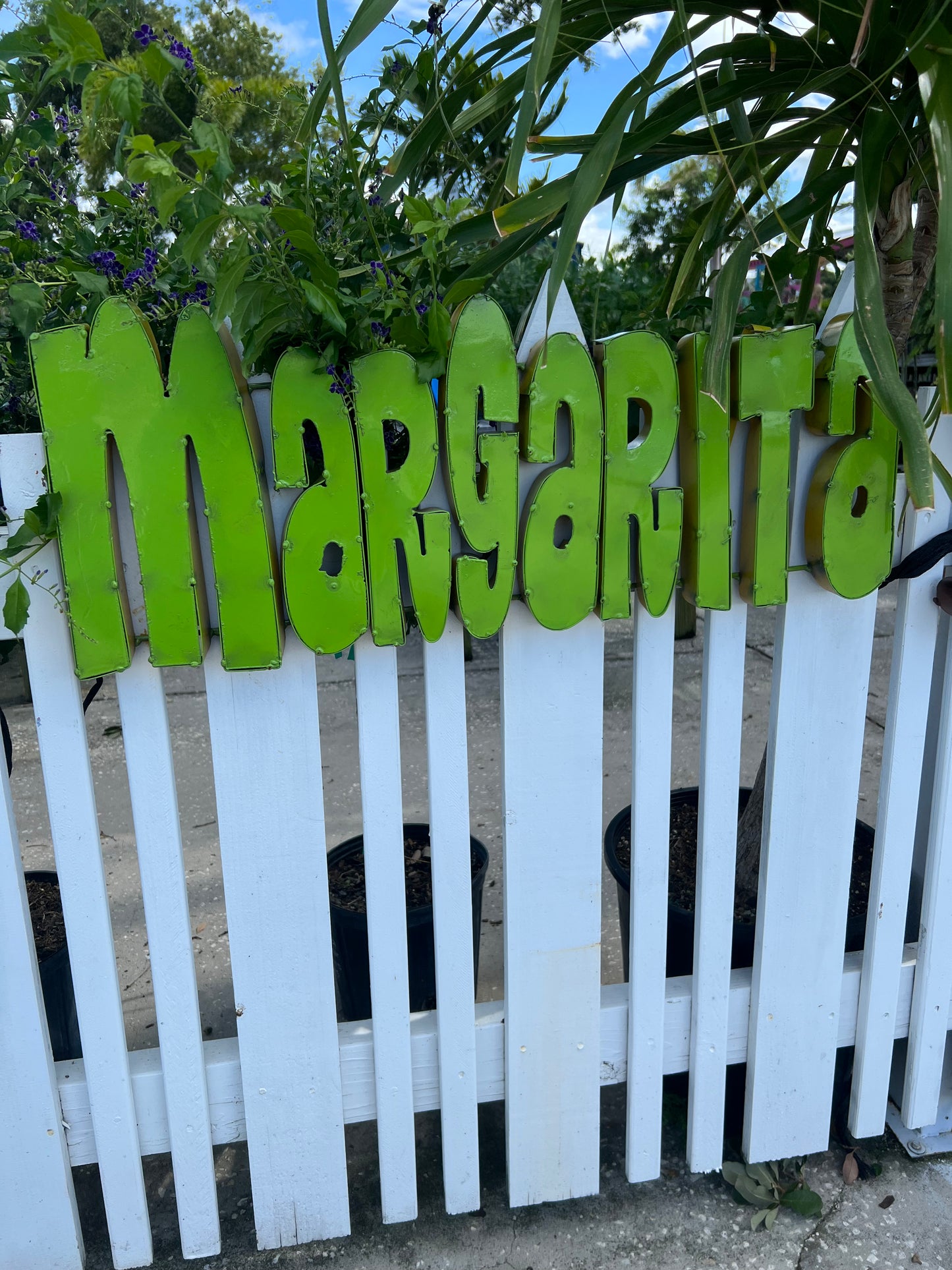 Margaritaville Metal Sign Sm