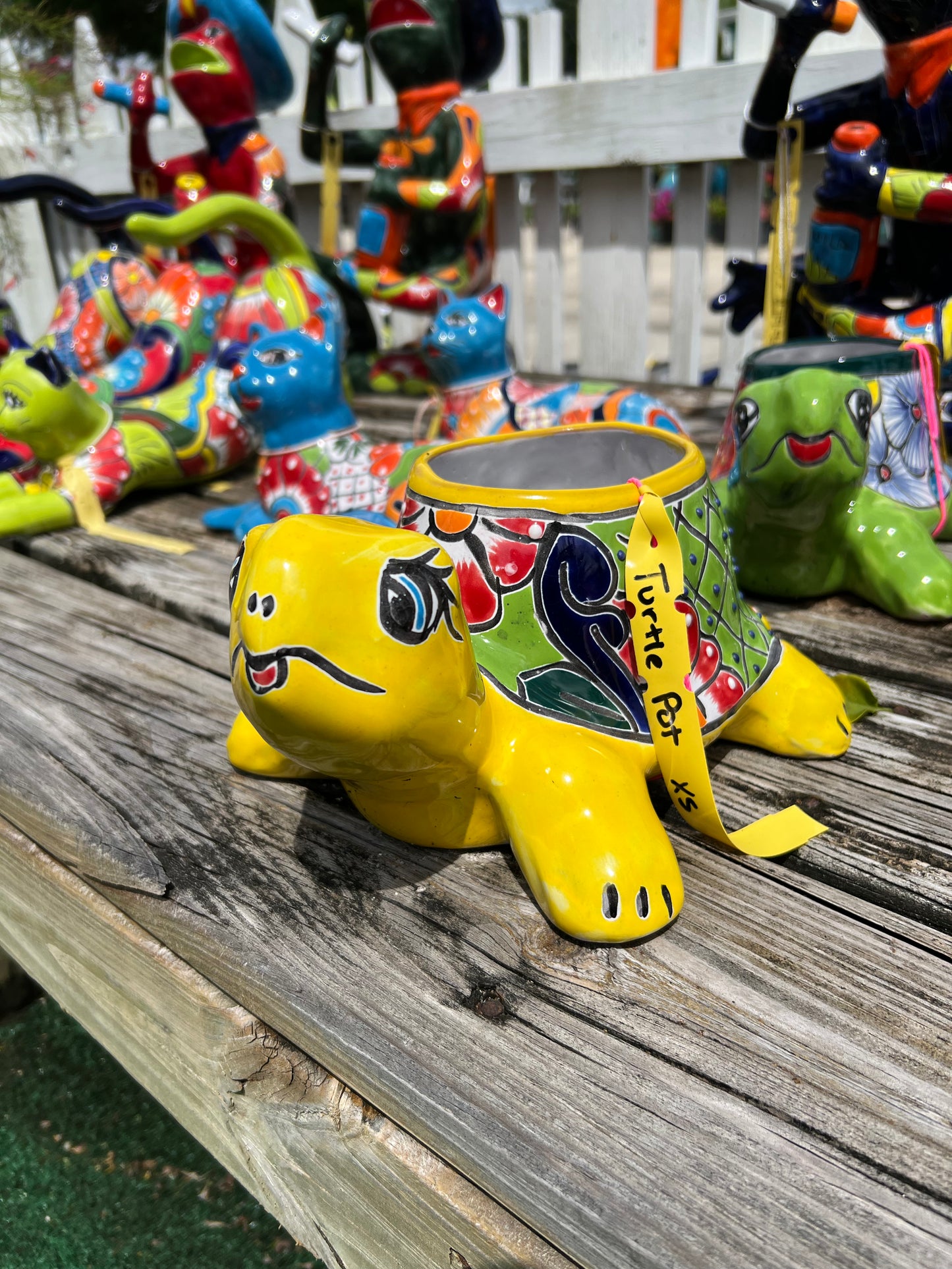 Talavera Turtle Pot