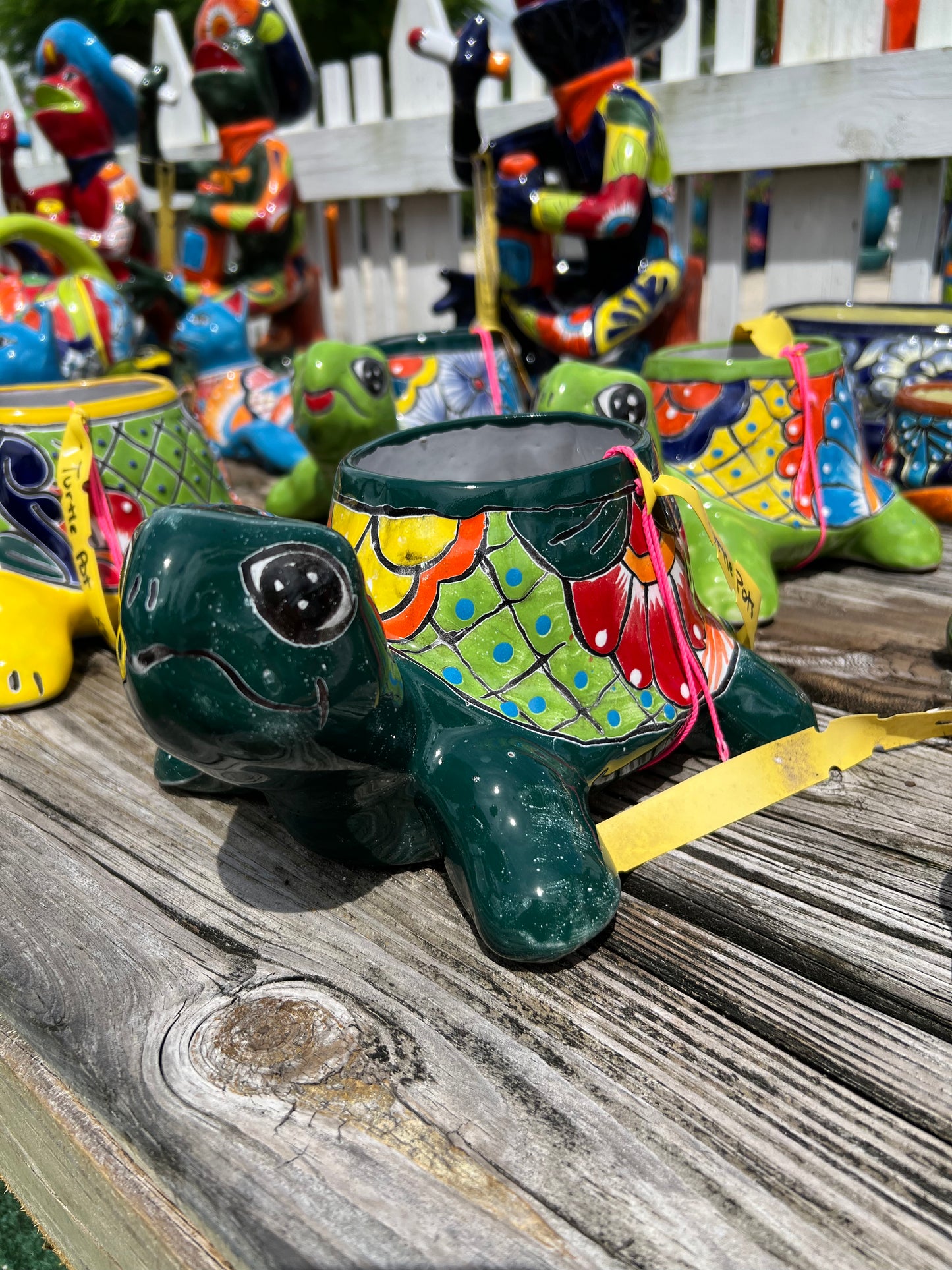 Talavera Turtle Pot