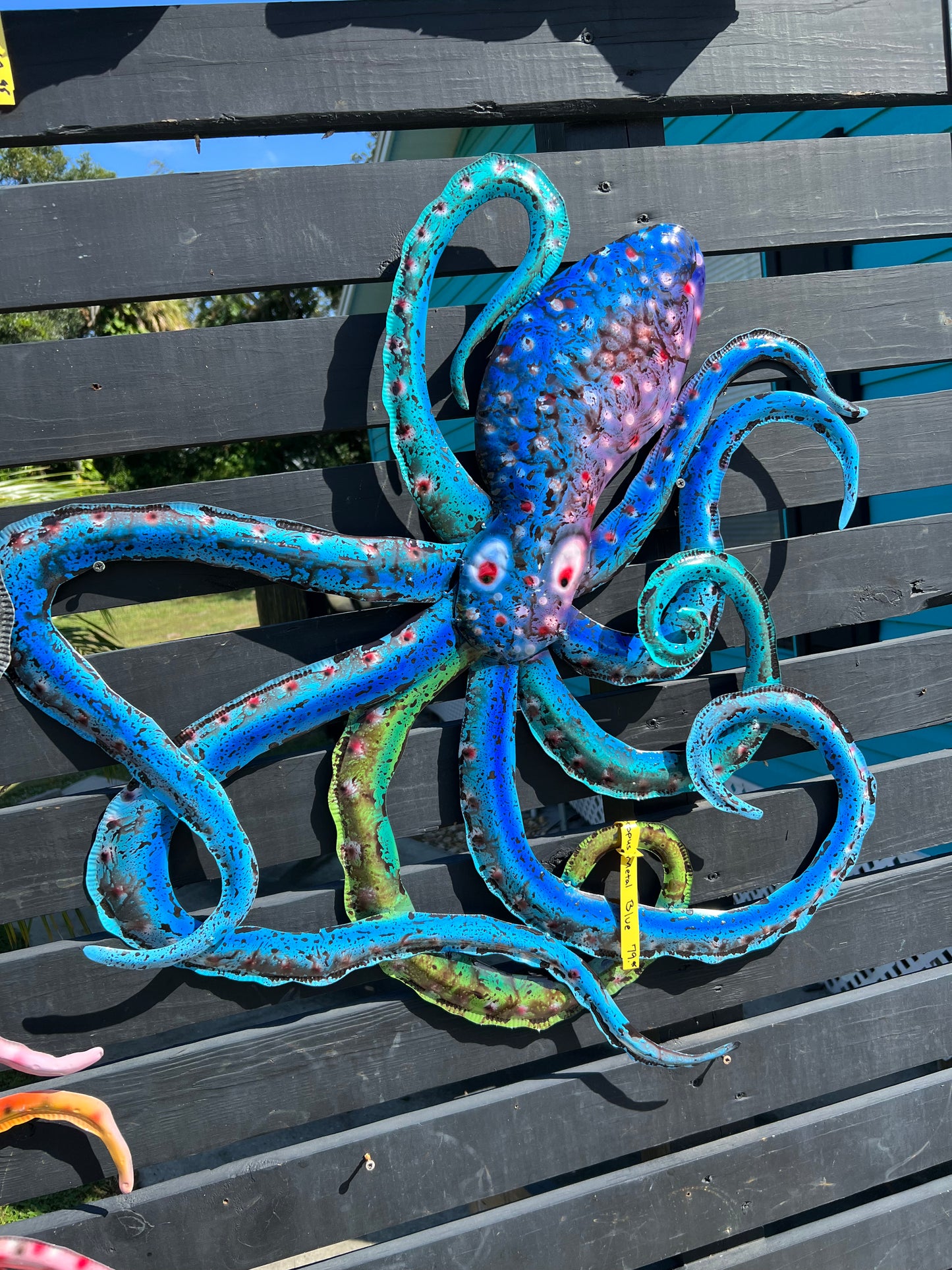 Octopus Metal Art