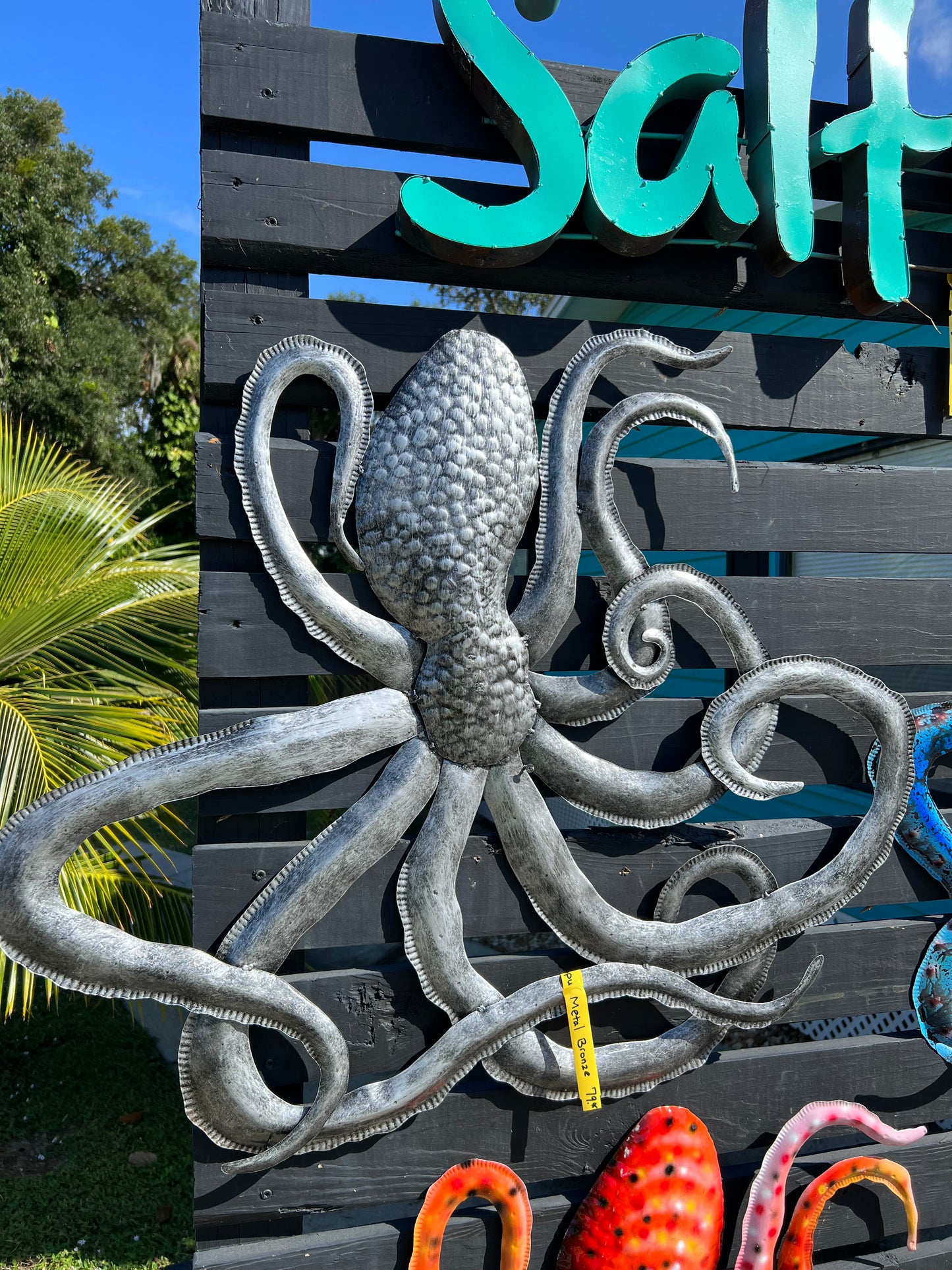 Octopus Metal Art