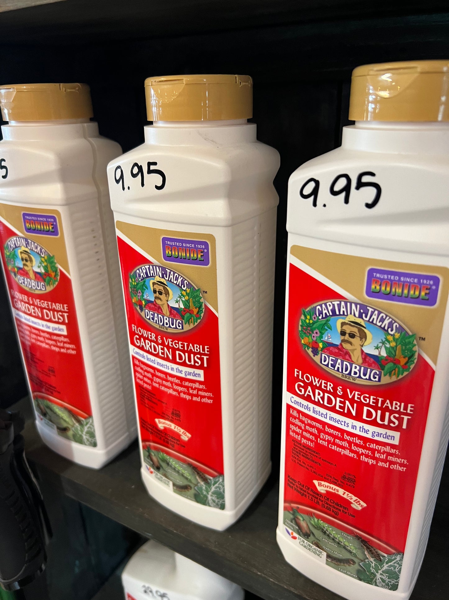 Capt Jack Flower & Veg Garden Dust 1.5 Lb