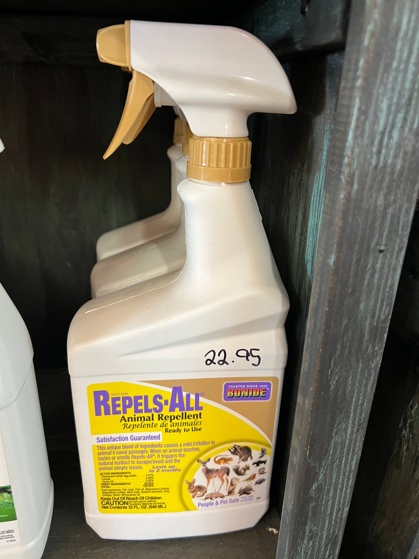 Bonide Hot Pepp Anim Repel RTU-Qt