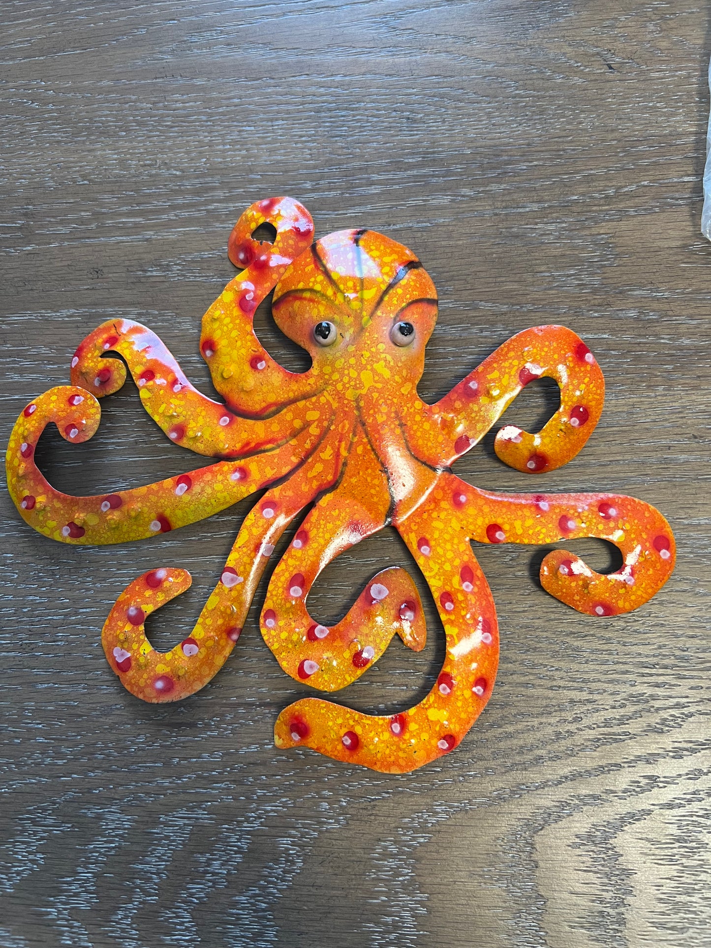 Octopus Metal Art