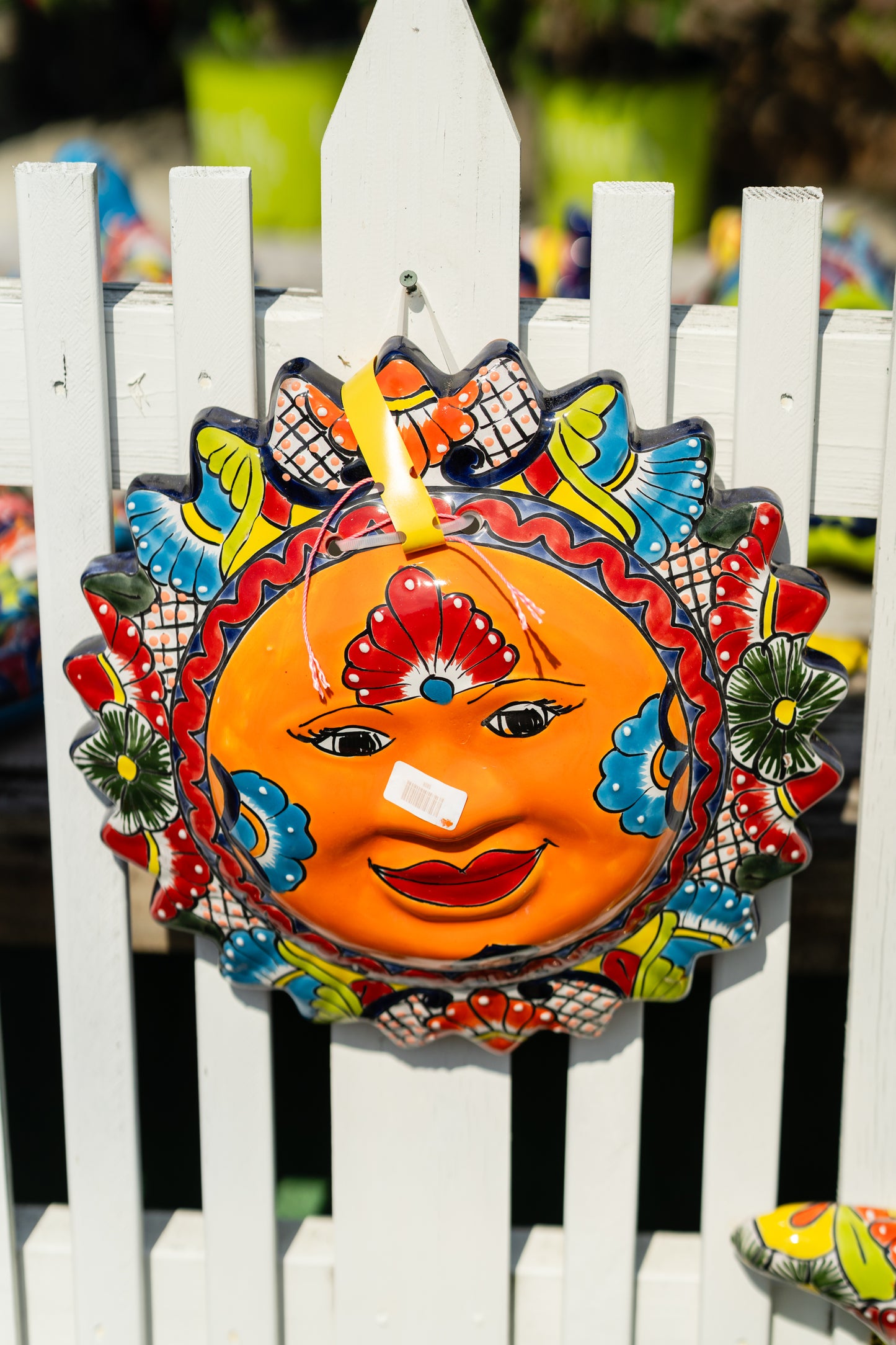 Talavera Sun Face