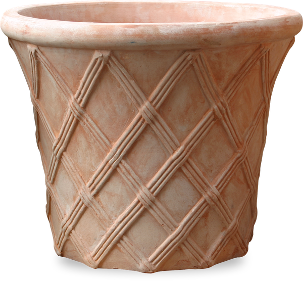 VP1912 Terra Cotta Trellis Pots