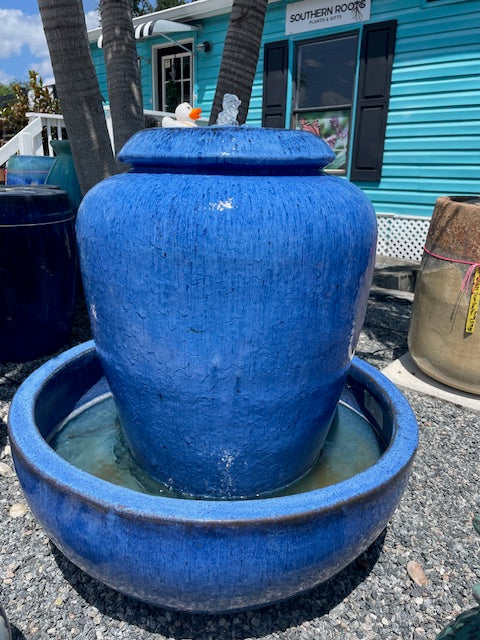 WF130 Urn and Bowl Fountain 26H x 18W w/pump