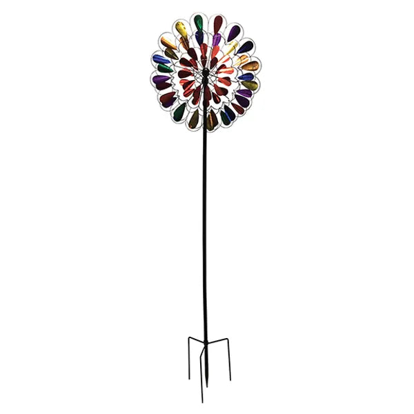 72986 84" Zinnia Wind Spinner-84"