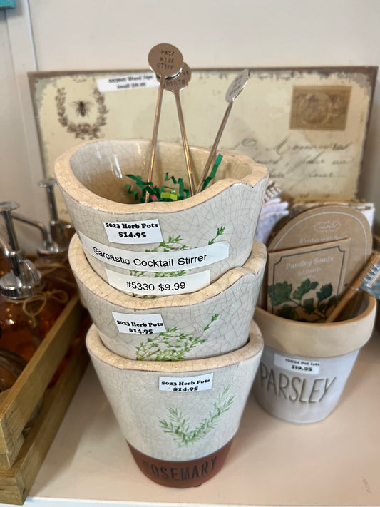 Mudpie Herb Pots