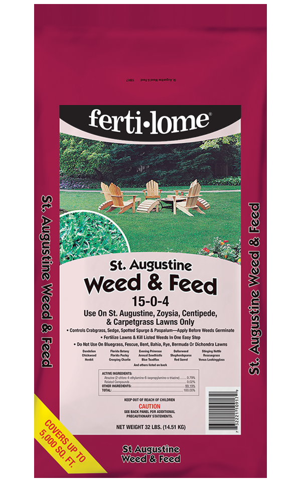 FERTI St Aug Weed & Feed-32LB