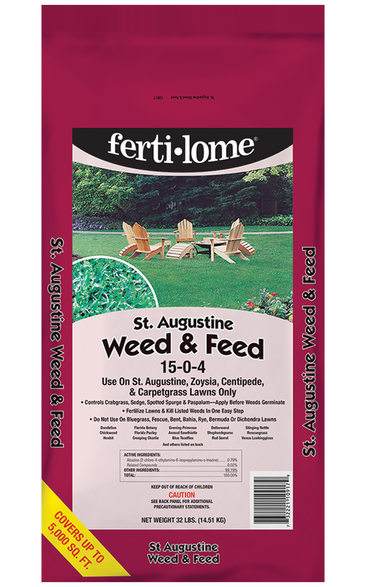 FERTI St Aug Weed & Feed-32LB