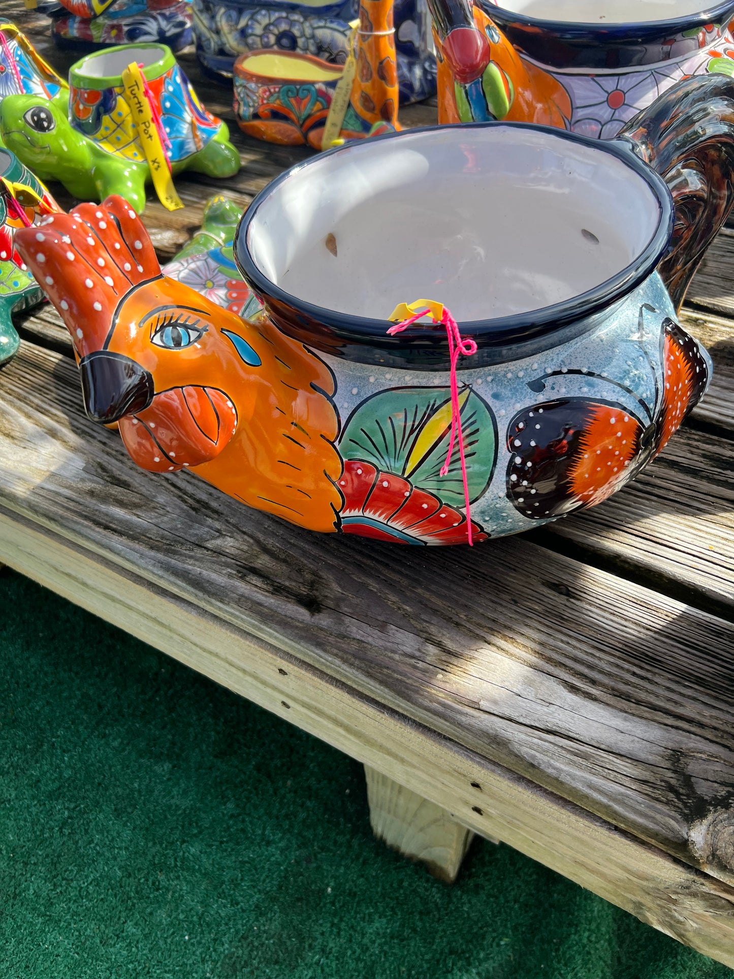 Talavera Rooster Pot