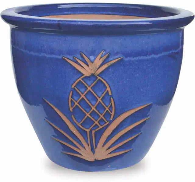 MP983 Garden Pot w/Pineapple 7 Sizes
