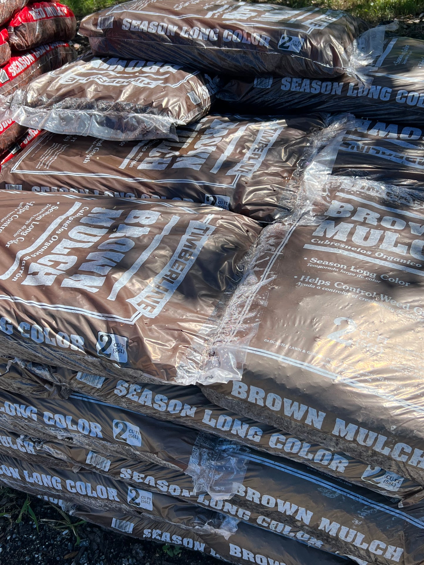 Mulch Brown-2CF Bag