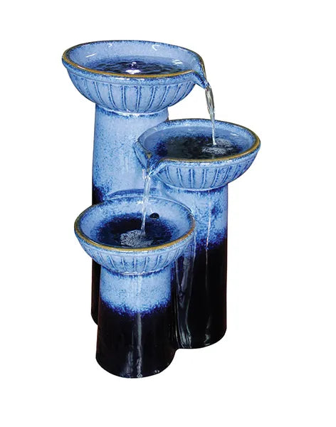 55034 3 Tier Pedestal Fountain-17 x 27