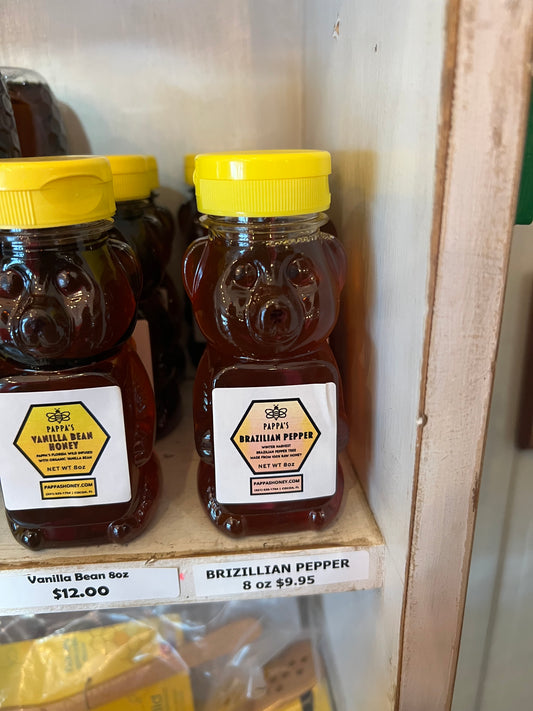 Honey Brizillian Pepper 8 oz