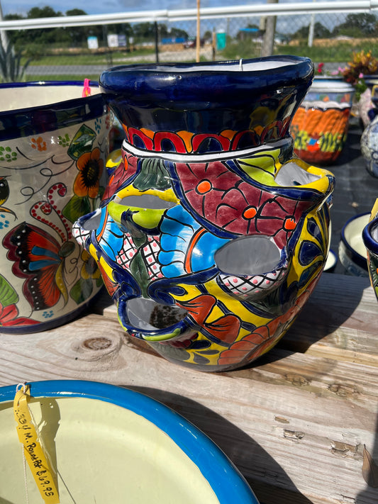 Talavera Strawberry Pot