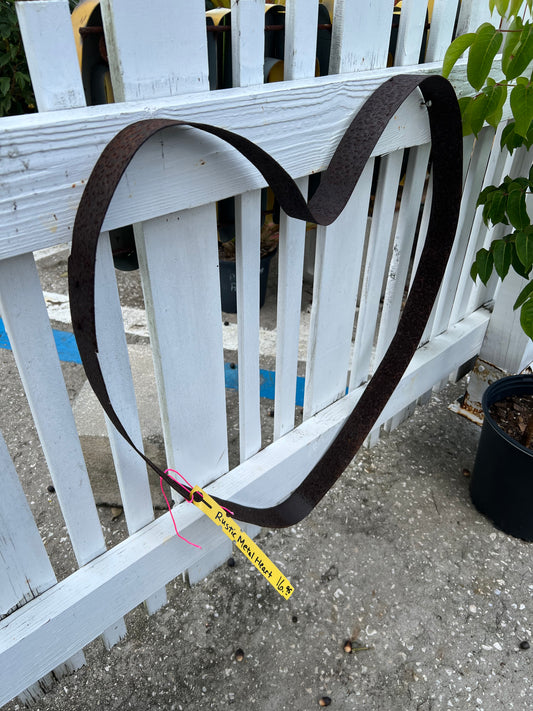 Rustic Metal Hearts