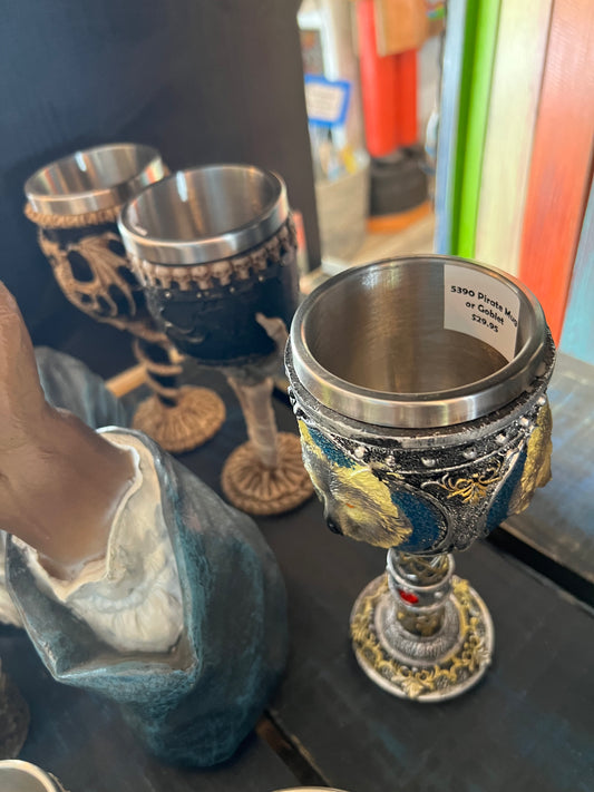 Pirate Skull Mugs or Goblet-One Size