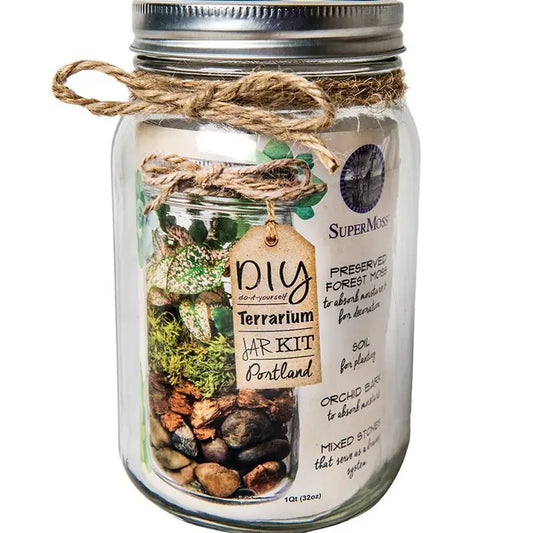 Super Moss DIY Terrarium Jar Kit 32 oz